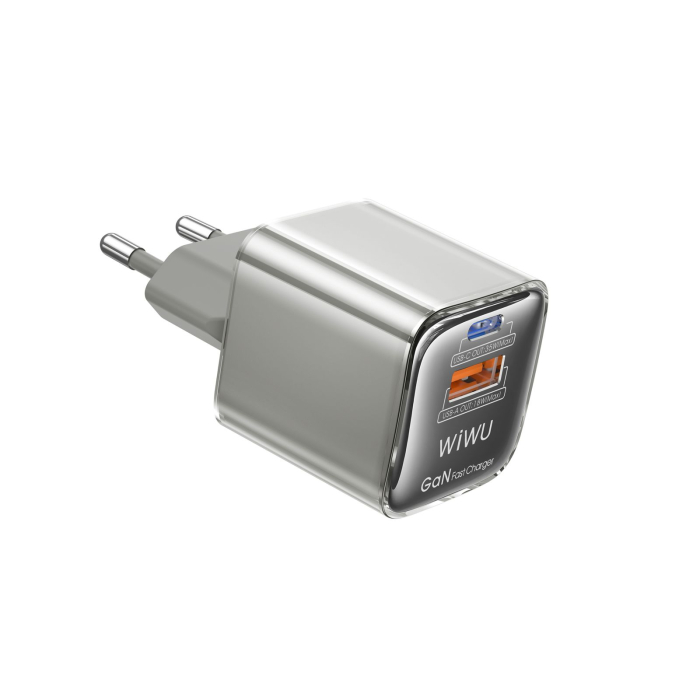 Адаптер Wiwu Wi-U032 Jello 35W QC+PD GaN Series