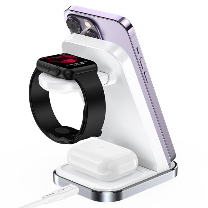 Бездротова зарядка Acefast E15 3in1 Charging Stand
