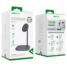 Бездротова зарядка Acefast E6 Desktop 2in1 Wireless Charging Series