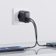 Адаптер Acefast A9 USB-C+USB-C PD 40W