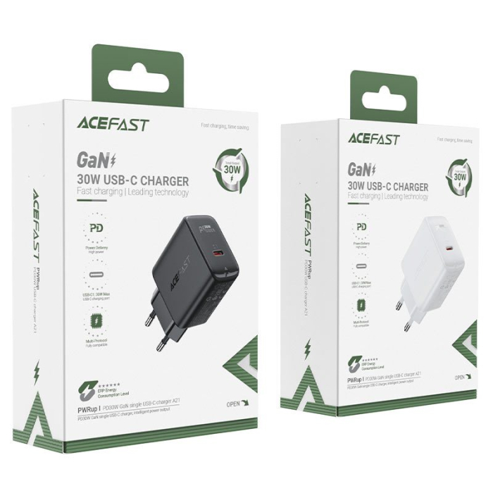 Адаптер Acefast USB-C A21 30w
