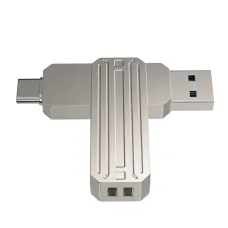 Флеш накопичувач WiWU Wi-FD003 128G 2in1 USB + USB-C Infinite Series