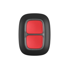 Бездротова екстрена кнопка Ajax DoubleButton Black