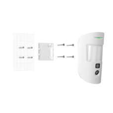 Кріпильна панель Ajax SmartBracket для MotionCam White