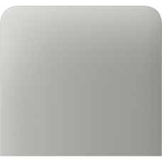 Бічна кнопка для одноклавішного вимикача Ajax SideButton (1-gang) vertical Oyster