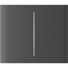 Центральна кнопка для двоклавішного вимикача Ajax CenterButton (2-gang) vertical Grey