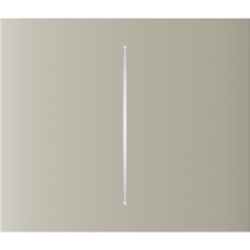 Центральна кнопка для двоклавішного вимикача Ajax CenterButton (2-gang) vertical Ivory