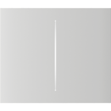 Центральна кнопка для двоклавішного вимикача Ajax CenterButton (2-gang) vertical White