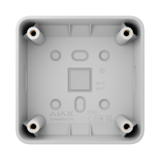 Коробка для зовнішнього монтажу Ajax SurfaceBox для пристрою LightSwitch чи Outlet White