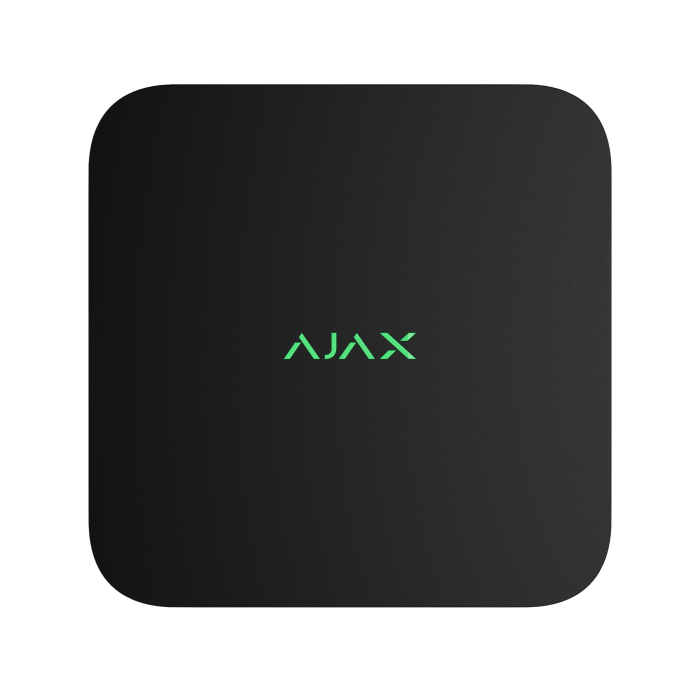 Мережевий відеореєстратор Ajax NVR DC (8-ch) Black