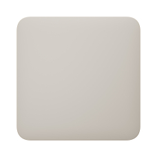 Заглушка монтажної коробки Ajax CoverPlate SoloCover (CP) Ivory