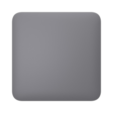Заглушка монтажної коробки Ajax CoverPlate SoloCover (CP) Grey