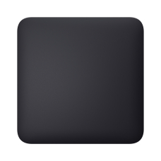 Заглушка монтажної коробки Ajax CoverPlate SoloCover (CP) Graphite