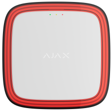 Бездротовий адресний пожежний оповіщувач світловий Ajax EN54 FireProtect (VAD) Jeweller White