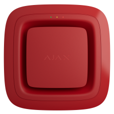 Бездротовий адресний пожежний оповіщувач звуковий Ajax EN54 FireProtect (Sounder) Jeweller Red
