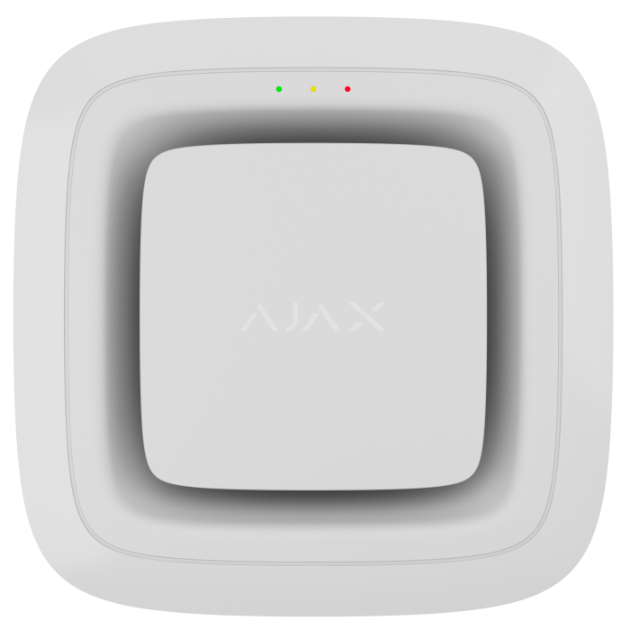 Бездротовий адресний пожежний оповіщувач звуковий Ajax EN54 FireProtect (Sounder) Jeweller White