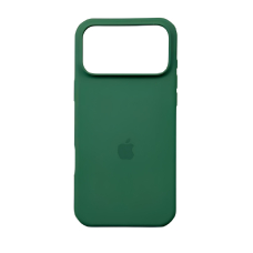 Чохол Silicone Case [Plastic Box] для iPhone 17 Pro - Night Green