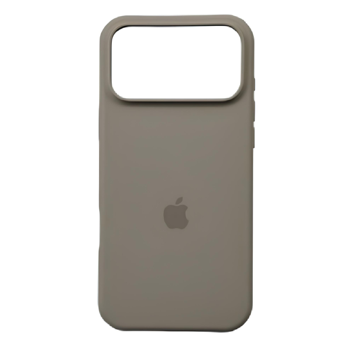 Чехол Silicone Case [Plastic Box] для iPhone 17 Pro - Titanium
