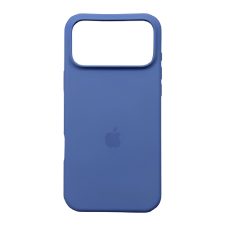 Чохол Silicone Case [Plastic Box] для iPhone 17 Pro Max - Navy Blue