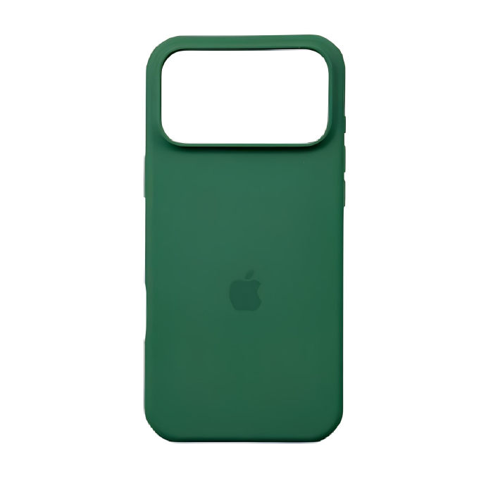 Чохол Silicone Case [Plastic Box] для iPhone 17 Pro Max - Night Green
