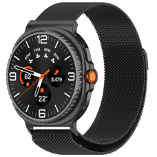 Ремінець для смарт годинника Samsung 8 40/44mm L-size Milanese Series - Black