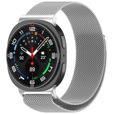 Ремінець для смарт годинника Samsung 8 40/44mm L-size Milanese Series - Silver