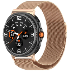 Ремінець для смарт годинника Samsung 8 40/44mm L-size Milanese Series - Rose Gold
