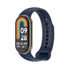 Ремешок для фитнес-браслета Xiaomi Mi Band 8/9/10 Silicone Series - Midnight Blue