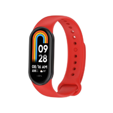Ремешок для фитнес-браслета Xiaomi Mi Band 8/9/10 Silicone Series - Red