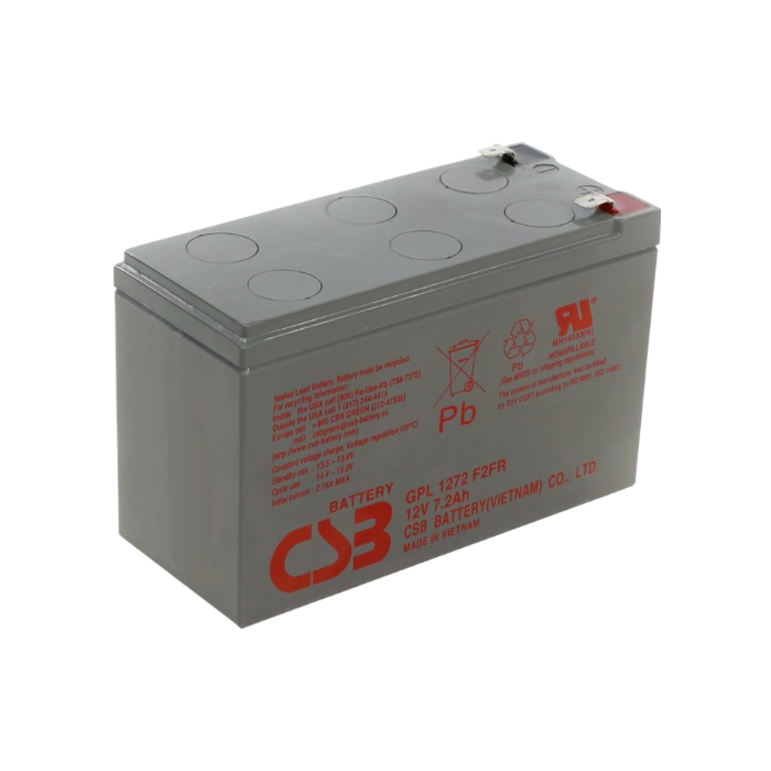 Батарея до ДБЖ CSB 12В 7.2 Аг (GPL1272F2FR) UA
