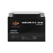 Батарея до ДБЖ LogicPower LPM 12В 26Ач (4134) UA