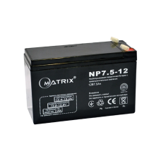 Батарея до ДБЖ Matrix 12V 7.5AH (NP7.5_12) UA