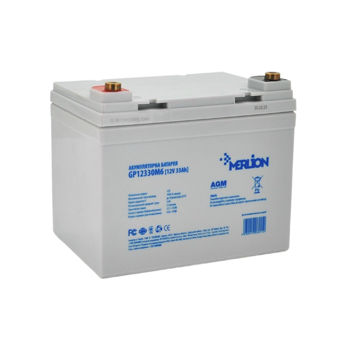 Батарея до ДБЖ Merlion 12V-33Ah (GP12330M6) UA