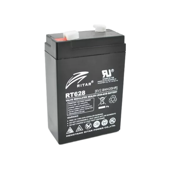 Батарея до ДБЖ Ritar AGM 6V-2.8Ah (RT628) UA