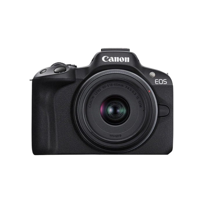 Canon EOS R50 kit RF-S 18-45mm IS STM + RF-S 55-210mm IS STM Black