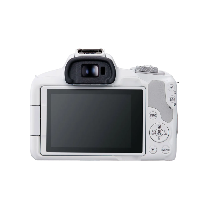 Canon EOS R50 + RF-S 18-45mm F4.5-6.3 IS STM White