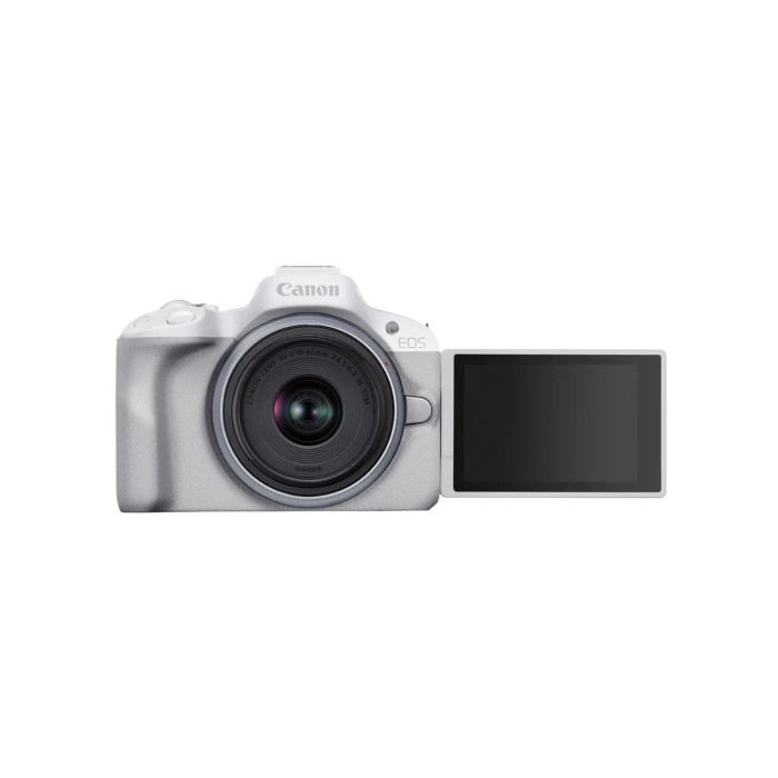 Canon EOS R50 + RF-S 18-45mm F4.5-6.3 IS STM White