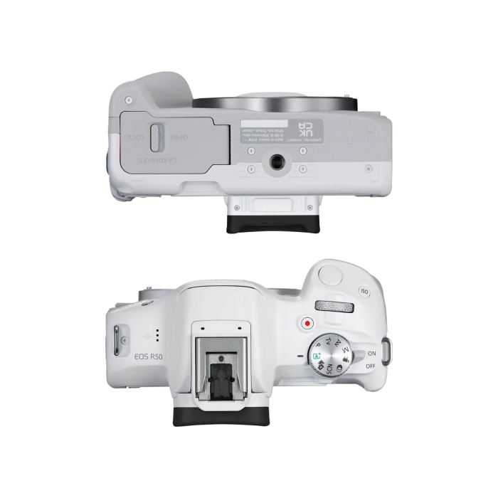 Canon EOS R50 + RF-S 18-45mm F4.5-6.3 IS STM White