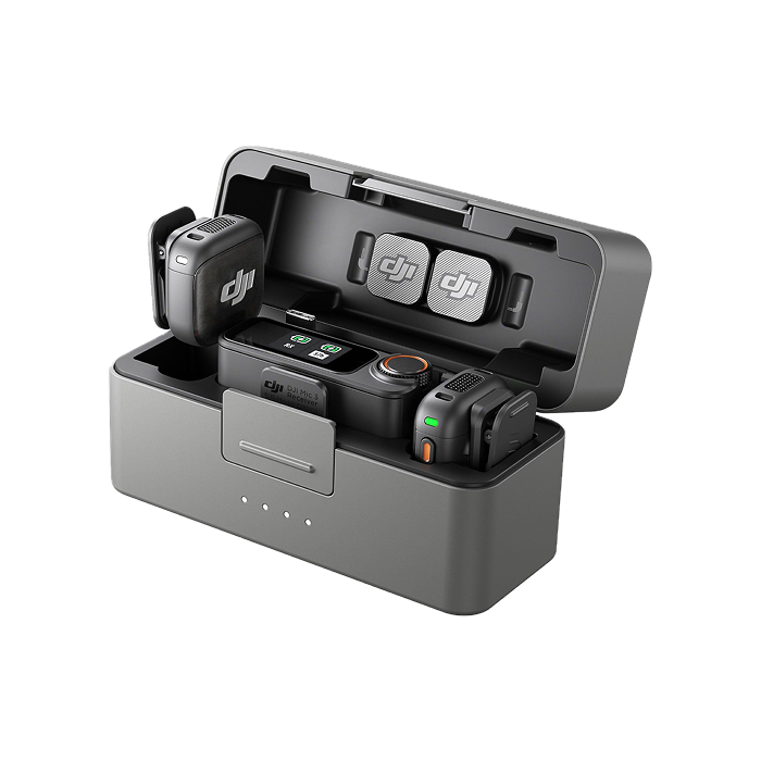 Мікрофонна радіосистема для камери, для смартфона DJI MIC 3 2TX + 1RX + Charging Case