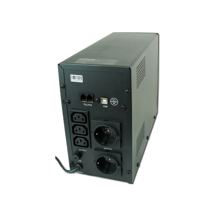 ДБЖ Energenie EG-UPS-034, LCD дісплей, USB порт, 1500 ВА (900 Вт)