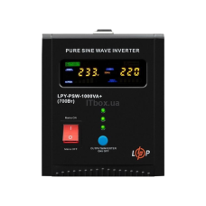 ДБЖ LogicPower LPY-PSW-1000VA+ (700Вт) 10A/20A з правильною синусоїдою 12В