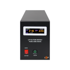 ДБЖ LogicPower LPY-B-PSW-800VA+ (560Вт) 5A/15A з правильною синусоїдою 12B