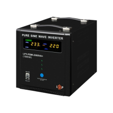 ДБЖ Logicpower LPY-W-PSW-2500VA+ (1800Вт) 10A/20A з правильною синусоїдою 24В