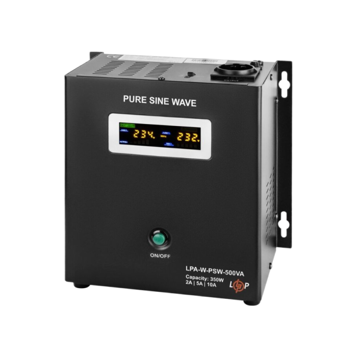 ИБП Logicpower LPA-W-PSW-500VA (350Вт) 2A/5A/10A с правильной синусоидой 12В