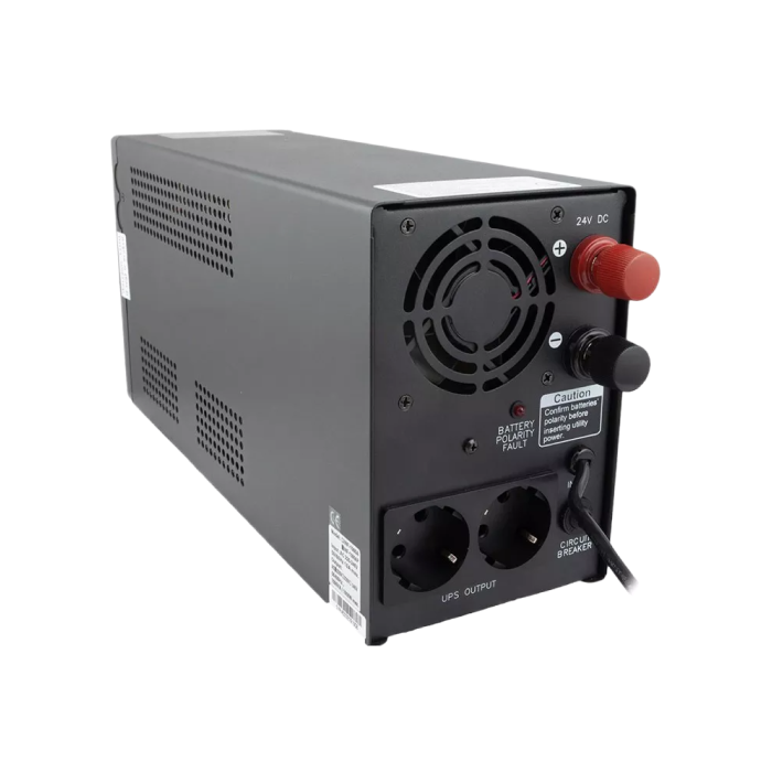 ИБП PowerCom INF-1500 ІНВЕРТОР 1500VA/1050W USB 2 SCHUKO