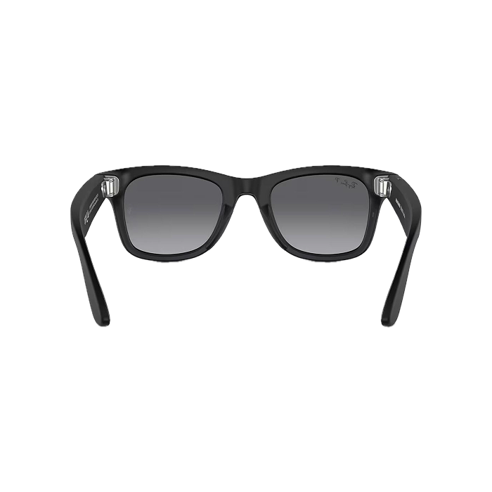 Ray-Ban Meta Wayfarer Matte Black Frame Graphite Lenses
