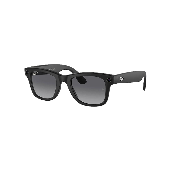 Ray-Ban Meta Wayfarer Matte Black/Graphite size XXL