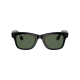 Ray-Ban Meta Wayfarer Shiny Black Frame Green Lenses
