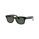 Ray-Ban Meta Wayfarer Shiny Black Frame Green Lenses