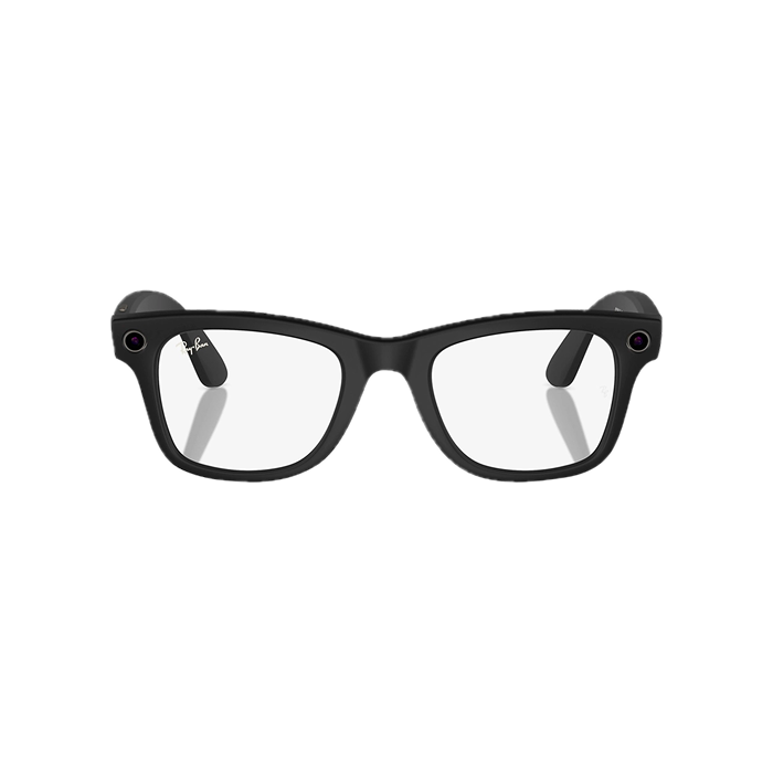Ray-Ban Meta Wayfarer Standard Matte Black/Clear to G-15 Green Transitions